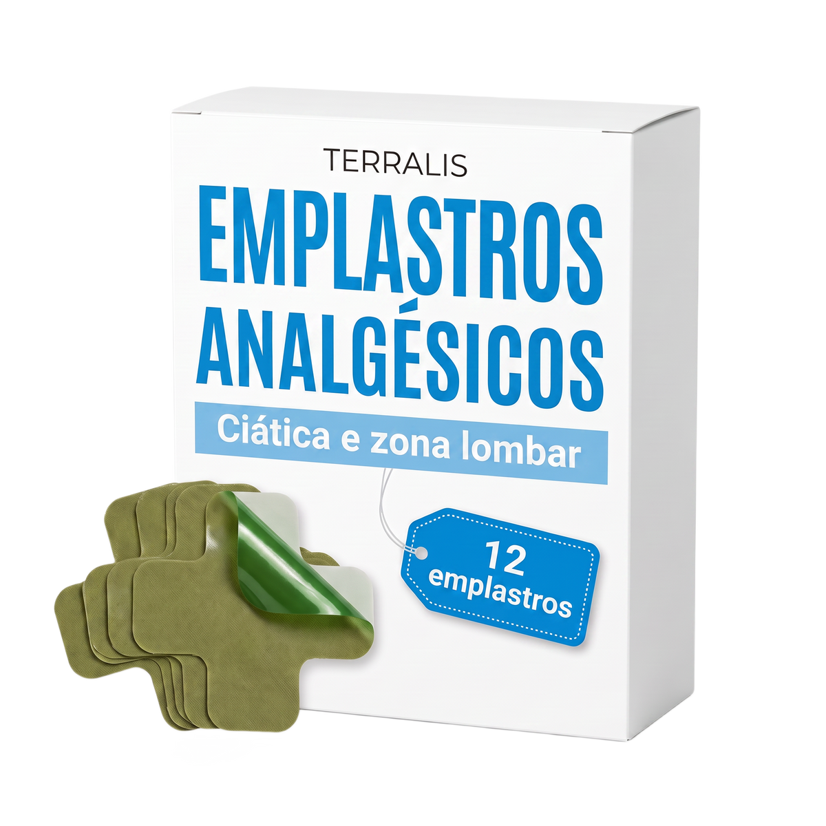 Emplastros analgésicos para ciática e dores lombares
