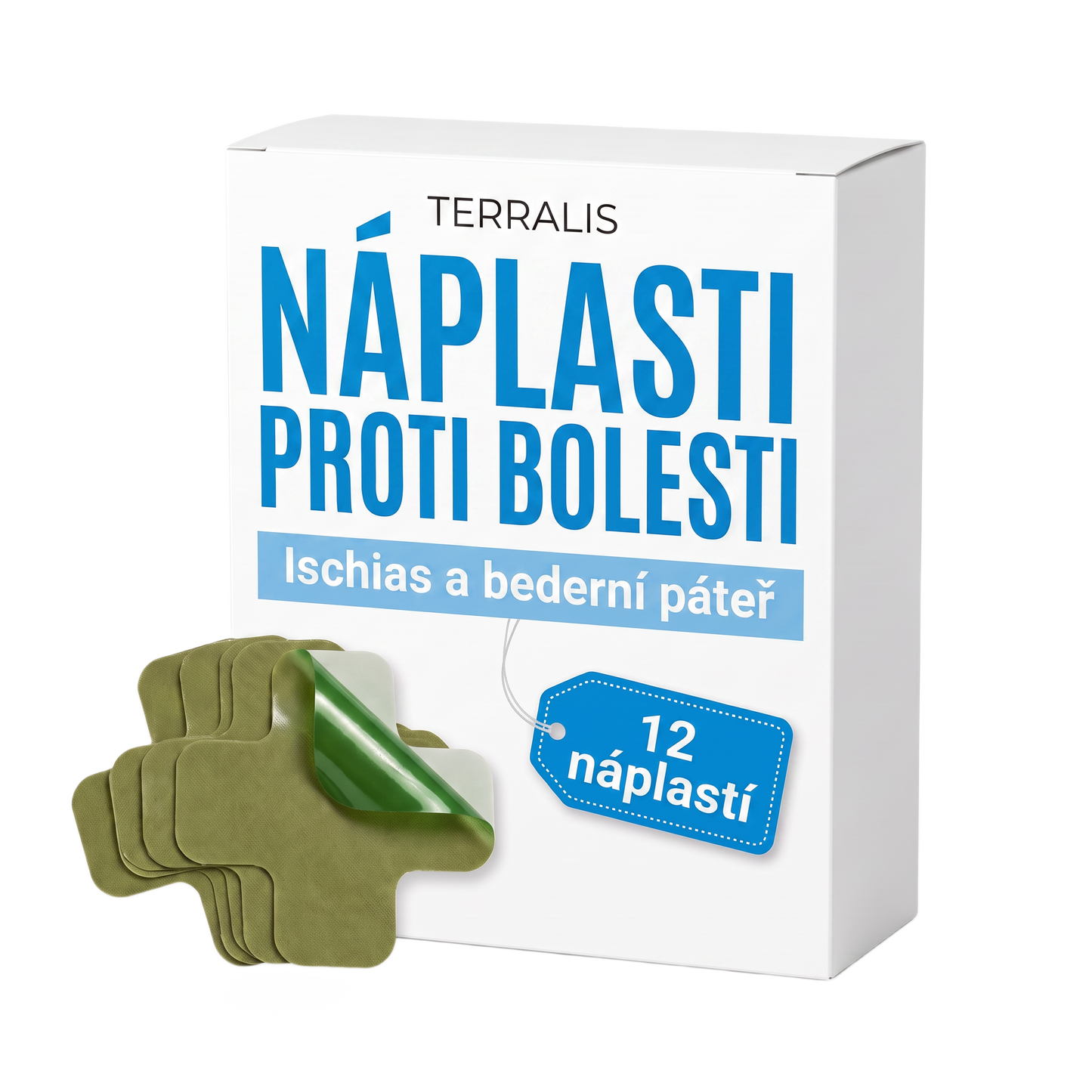 Náplasti proti bolesti při ischiasu a bolestech bederní páteře