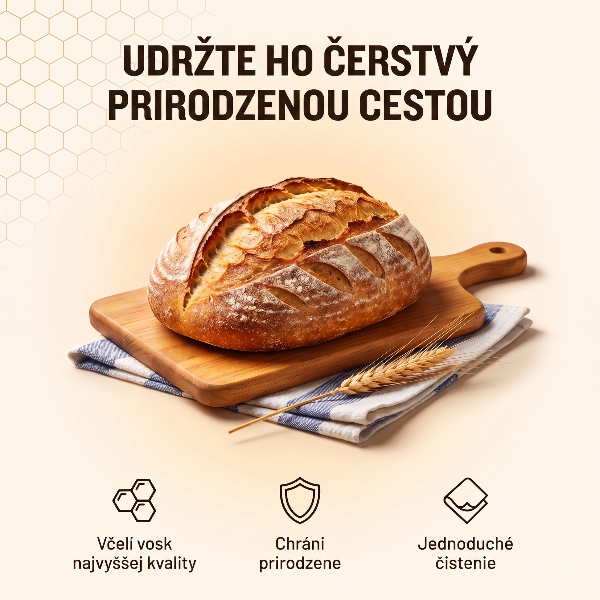 Udržte svoj chlieb čerstvý prirodzenou cestou
