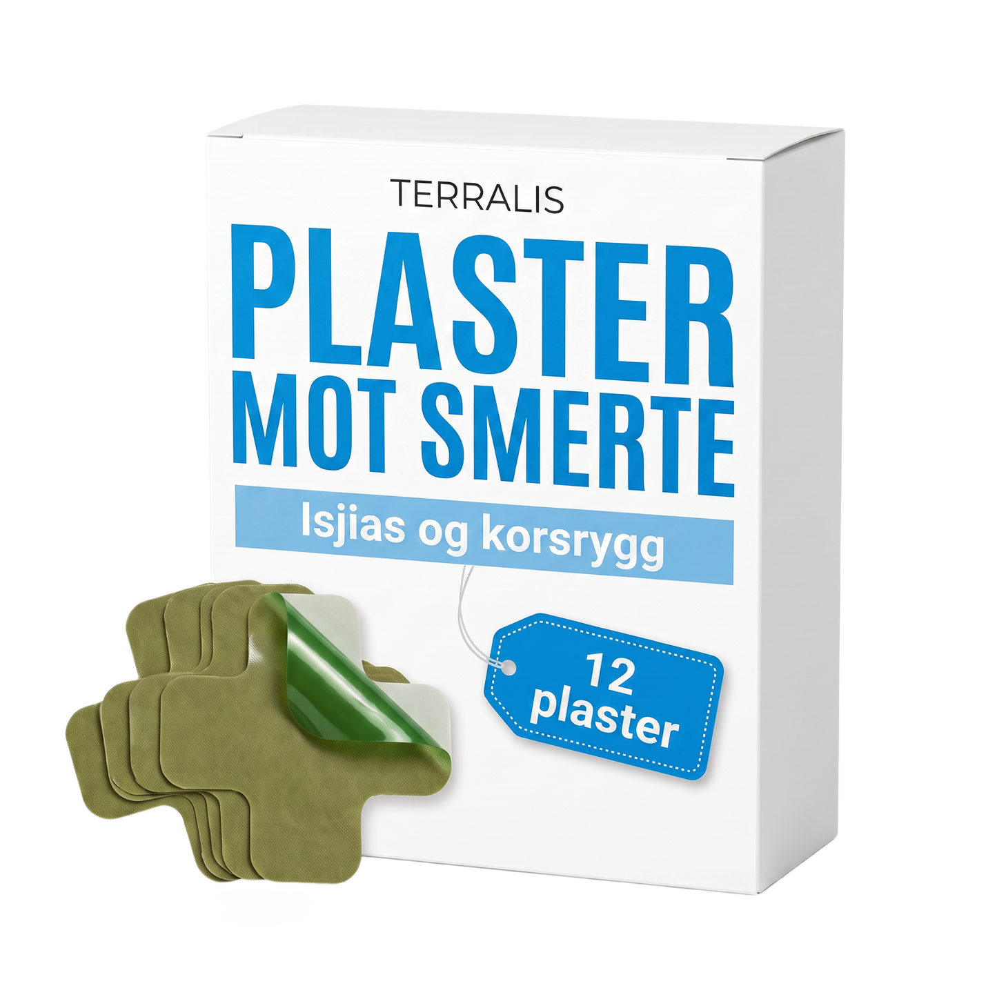 Smerteplaster mot isjias og korsryggsmerter