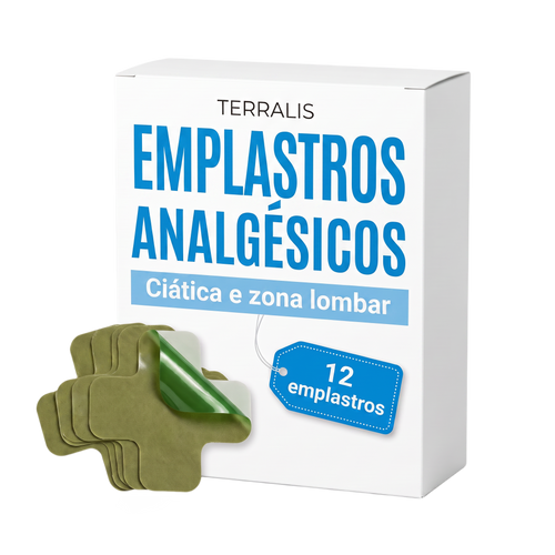 Emplastros analgésicos para ciática e dores lombares