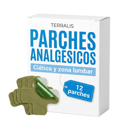 Parches analgésicos para ciática y dolor lumbar