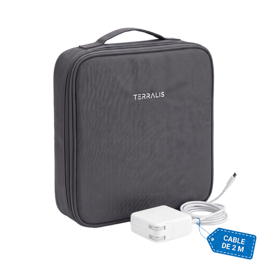 Kit de carga + funda de transporte