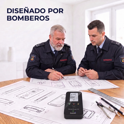 Guardair detecta monóxido de carbono, gas natural y propano