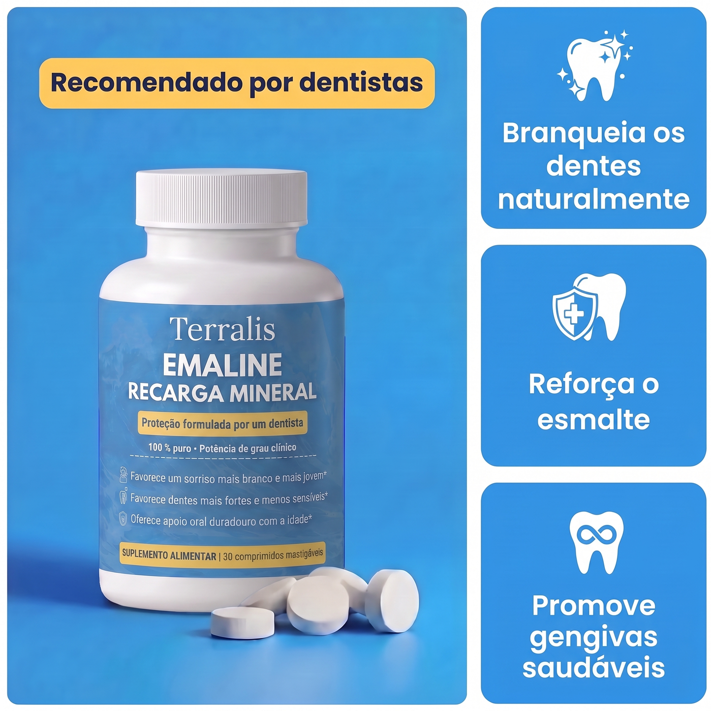 Frasco Emaline e os seus três benefícios principais