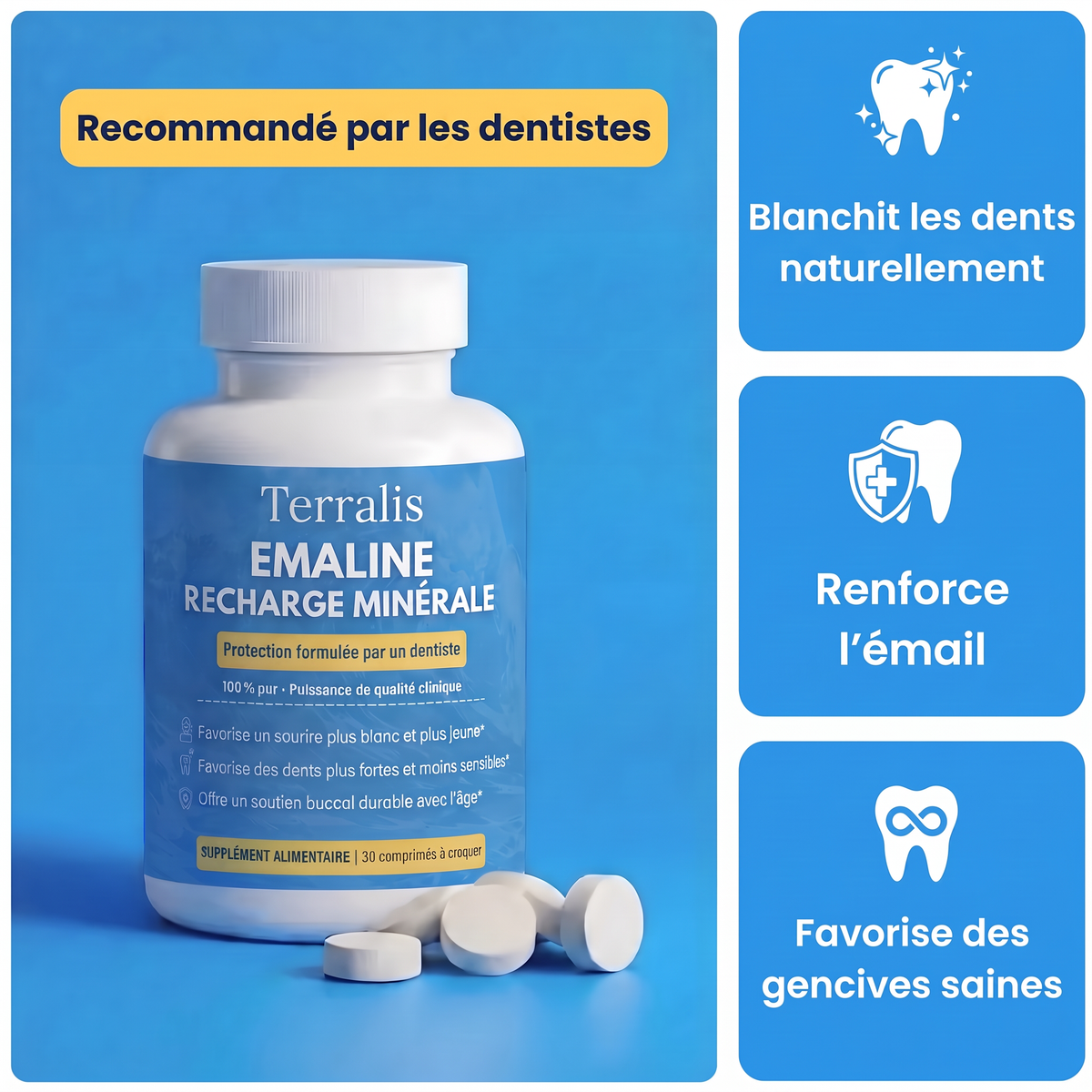 Flacon Emaline et ses trois bénéfices principaux