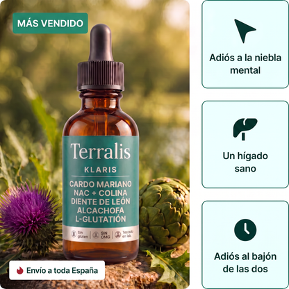 Frasco de Klaris con cuentagotas
