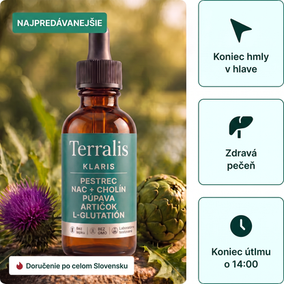 Fľaštička Klaris s kvapkadlom