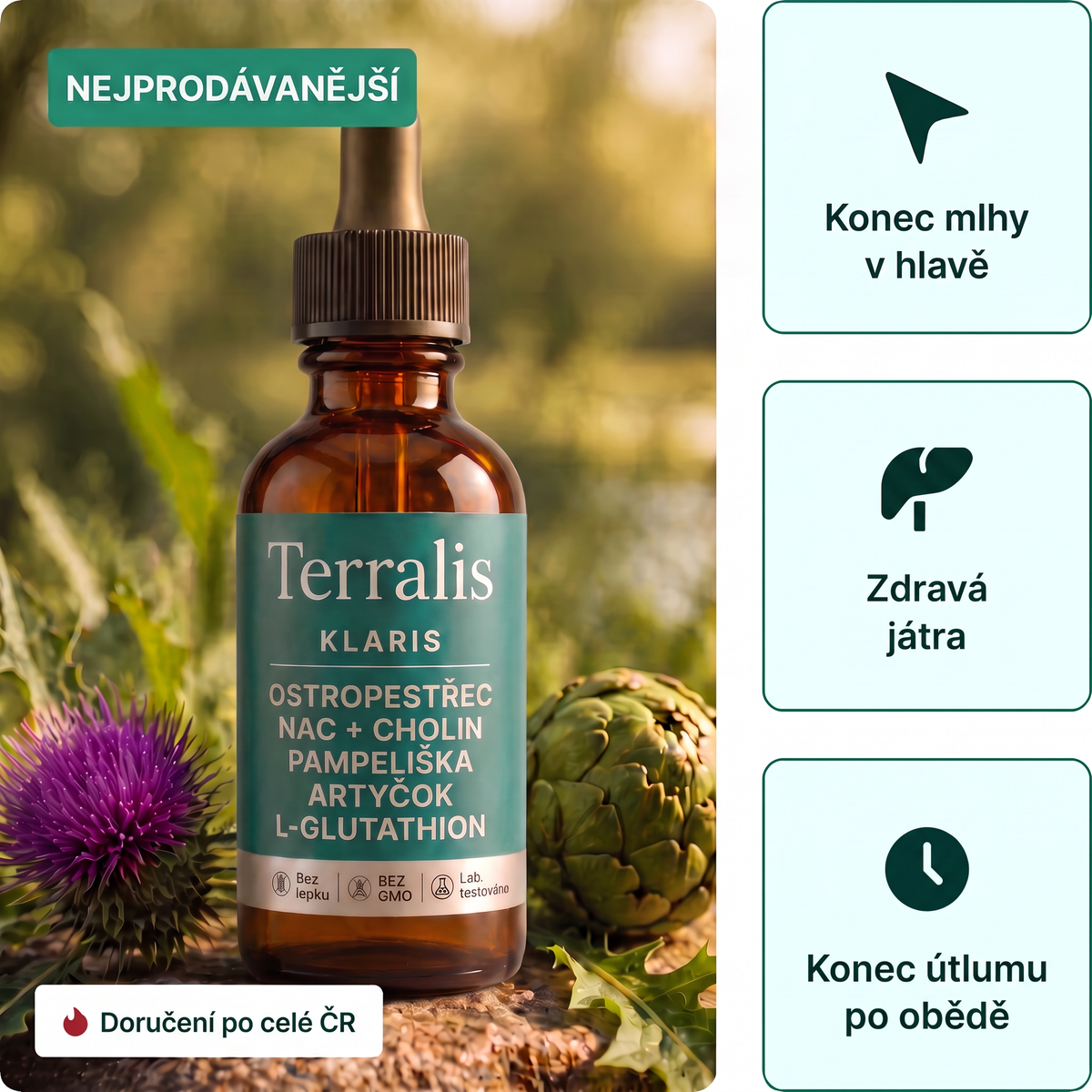 Lahvička Klaris s kapátkem