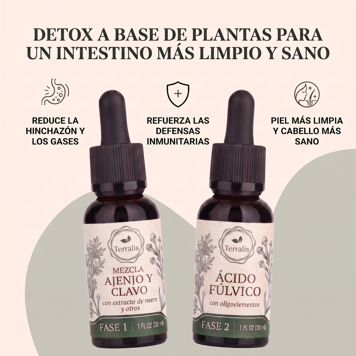 Kit Klenza de limpieza intestinal en 2 fases