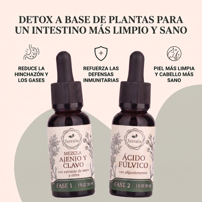 Kit Klenza de limpieza intestinal en 2 fases