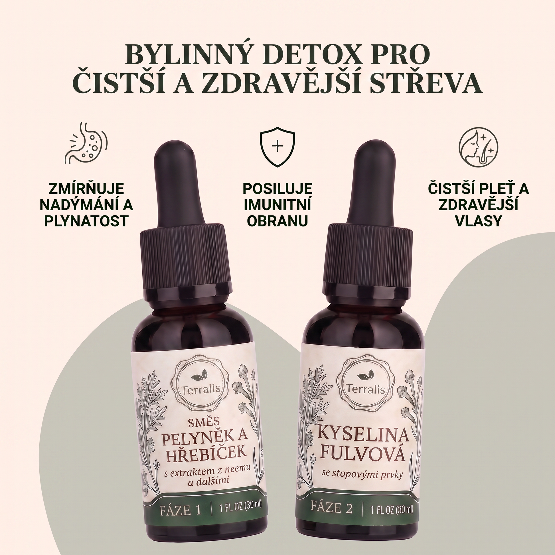 Klenza: dvoufázová sada na očistu střev