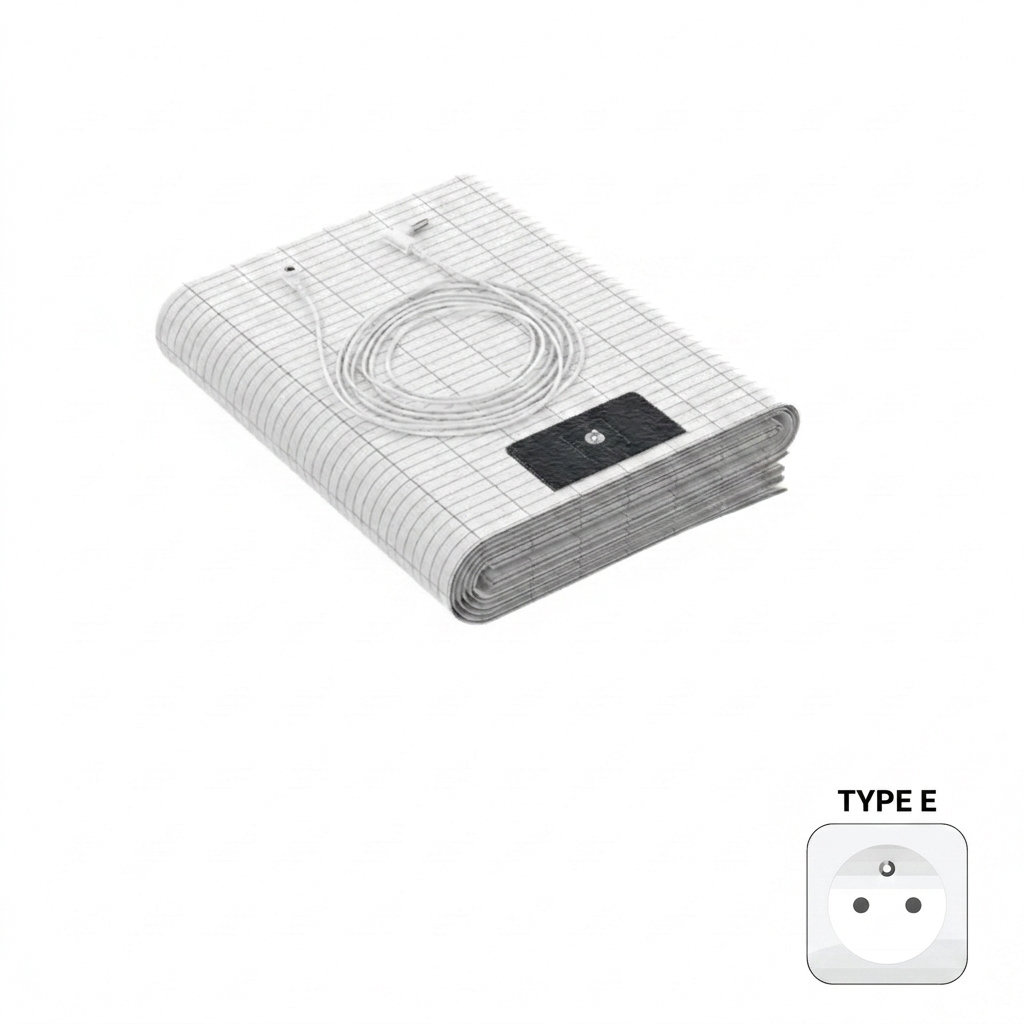 Zero-Volt™ Drap de mise à la terre