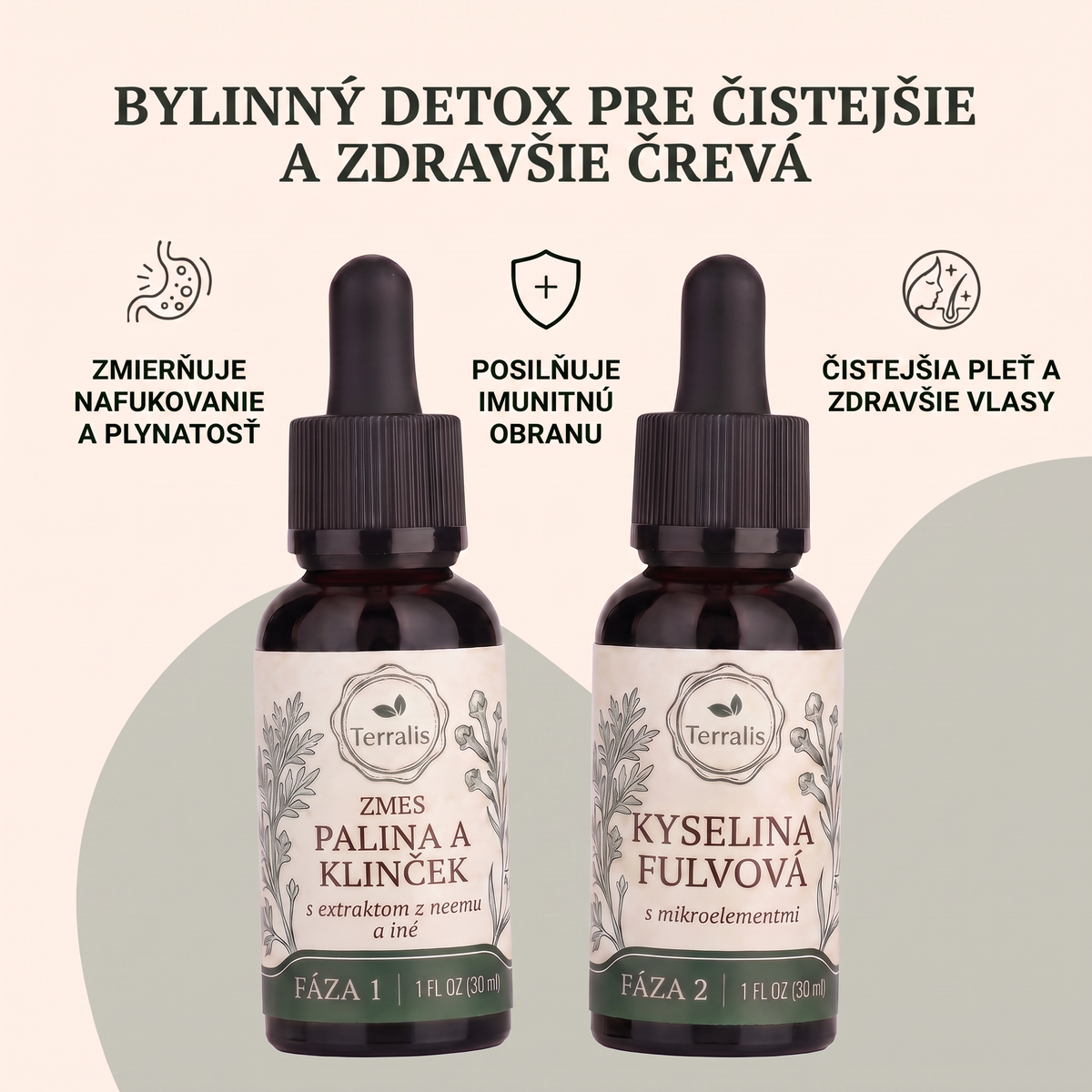 Súprava Klenza na dvojfázovú črevnú očistu