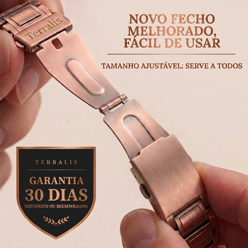 Pulseira magnética Terralis