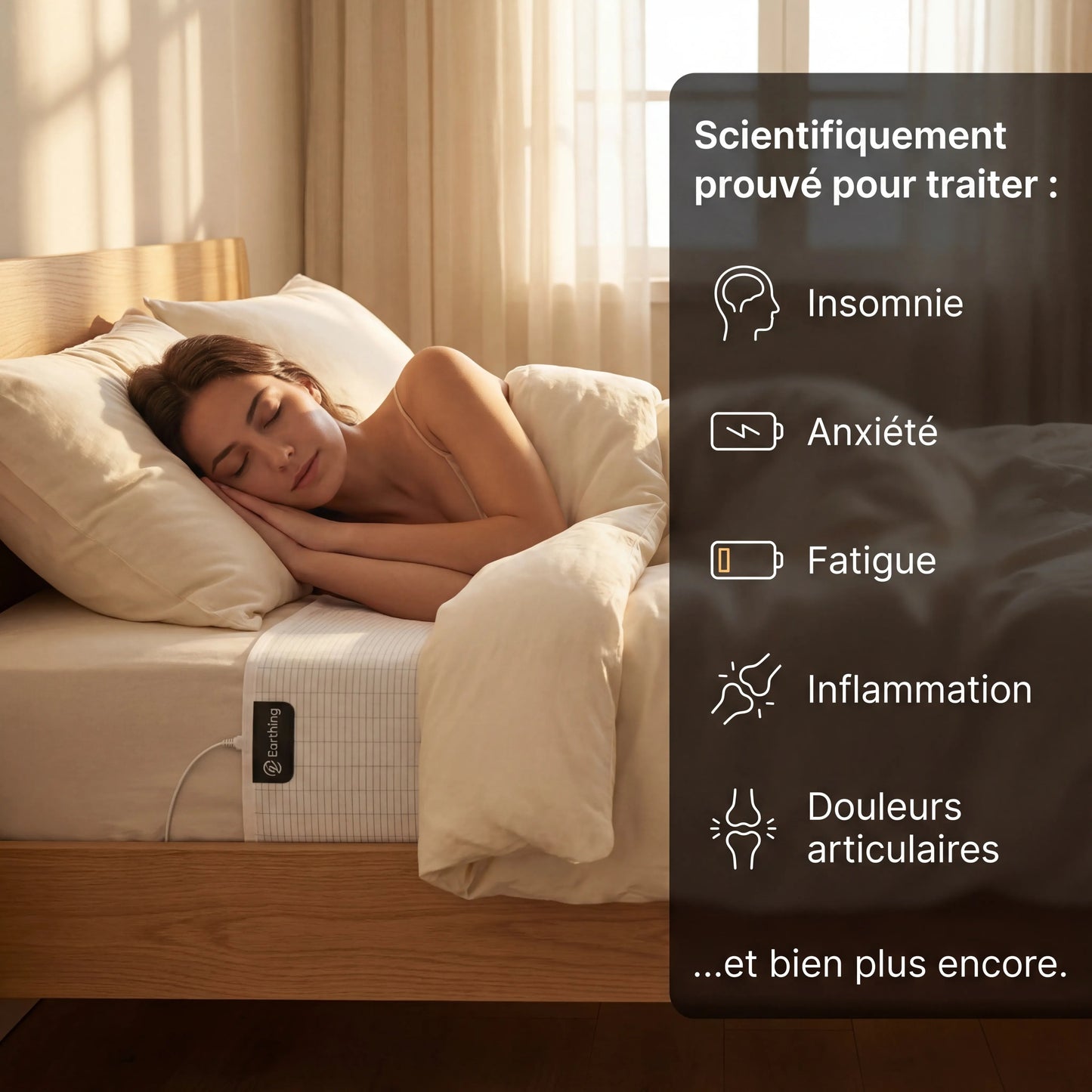 Zero-Volt™ Drap de mise à la terre