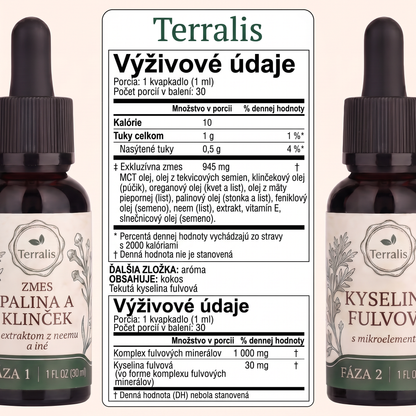 Súprava Klenza na dvojfázovú črevnú očistu