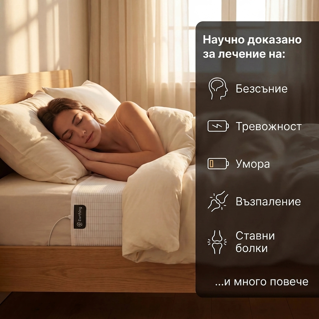 Zero-Volt™ Чаршаф за заземяване