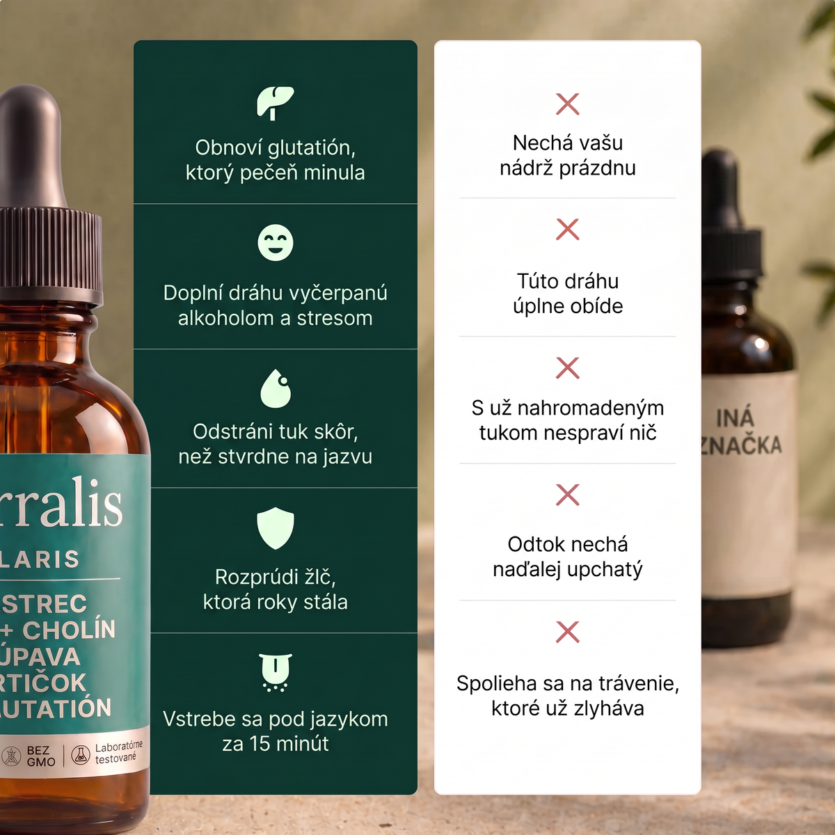 Návod na použitie Klaris : 2 ml denne