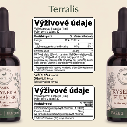 Klenza: dvoufázová sada na očistu střev
