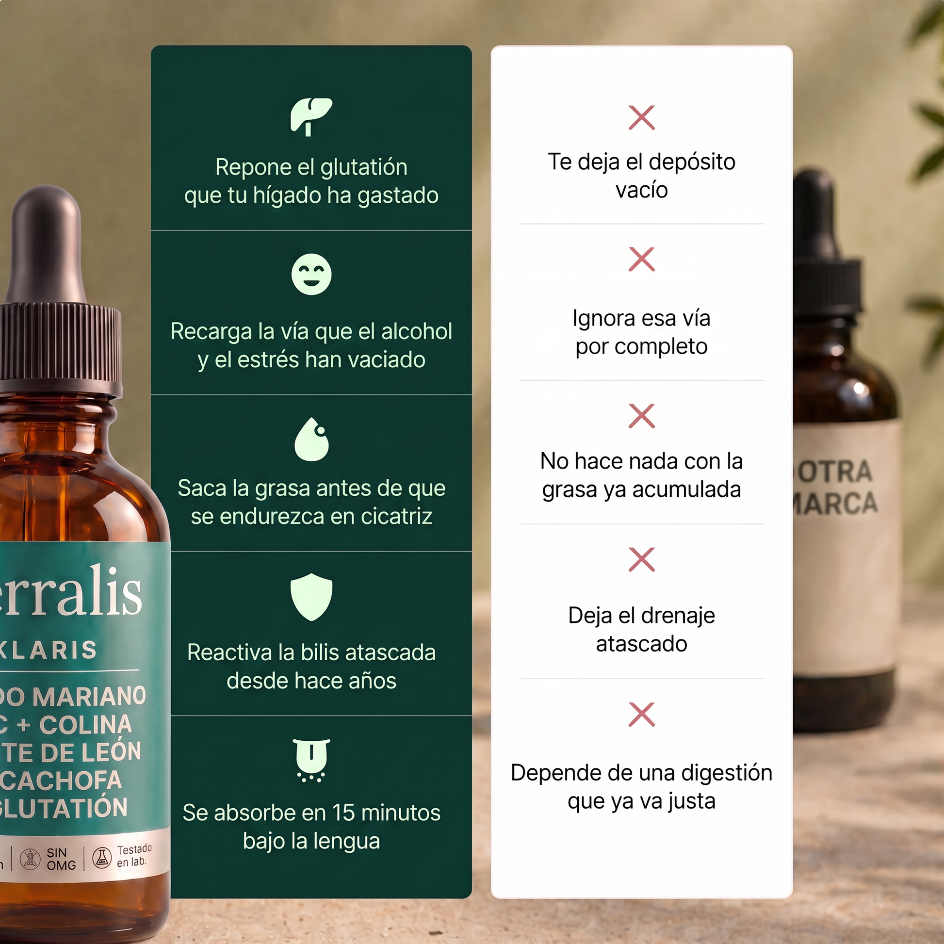 Klaris frente a otras marcas: comparativa