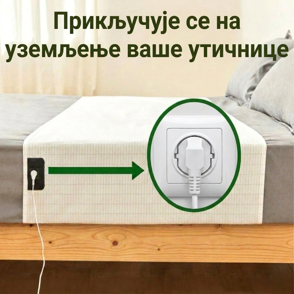 Zero-Volt™ Чаршав за уземљење