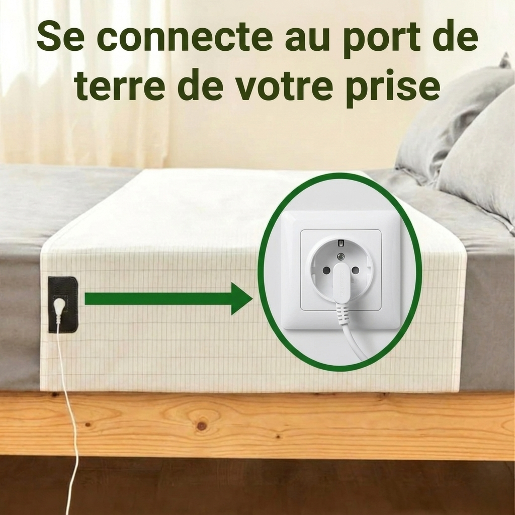 Zero-Volt™ Drap de mise à la terre