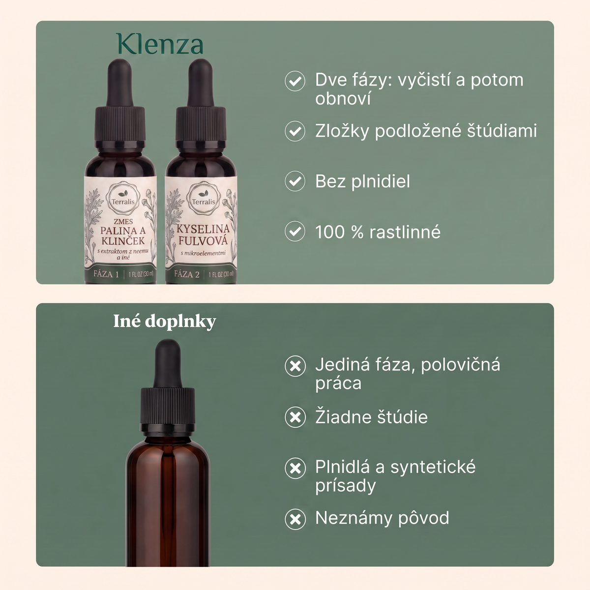 Súprava Klenza na dvojfázovú črevnú očistu