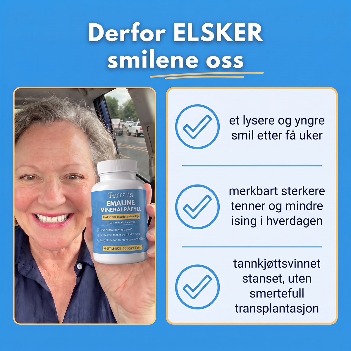 Derfor elsker smilene Emaline
