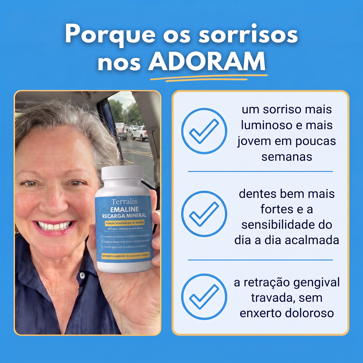 Porque é que os sorrisos adoram o Emaline