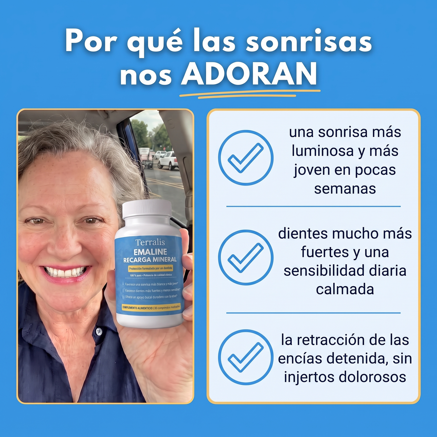 Por qué las sonrisas adoran Emaline
