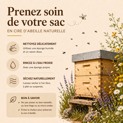 Prenez soin de votre sac à pain Waxora
