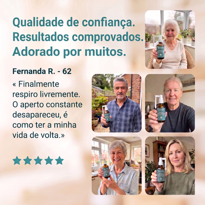 Testemunho de cliente: cinco estrelas