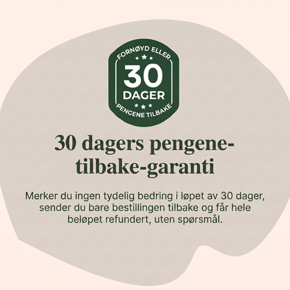 Klenza tarmrens-sett i 2 faser