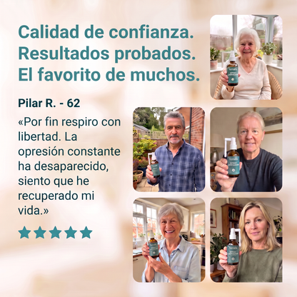 Testimonio de clienta: cinco estrellas