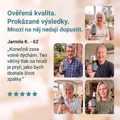 Hodnocení zákaznice: pět hvězdiček
