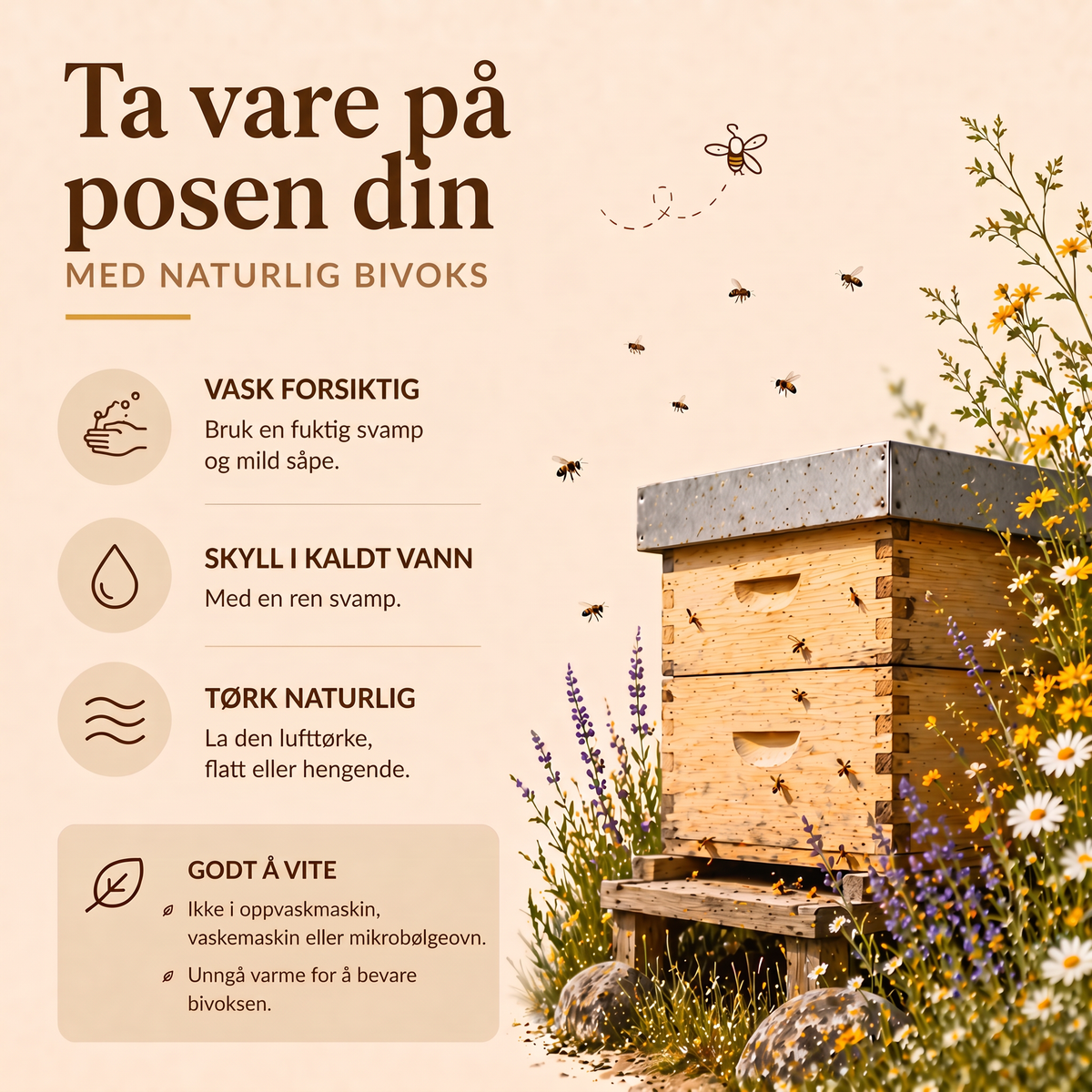 Ta vare på Waxora-brødposen din
