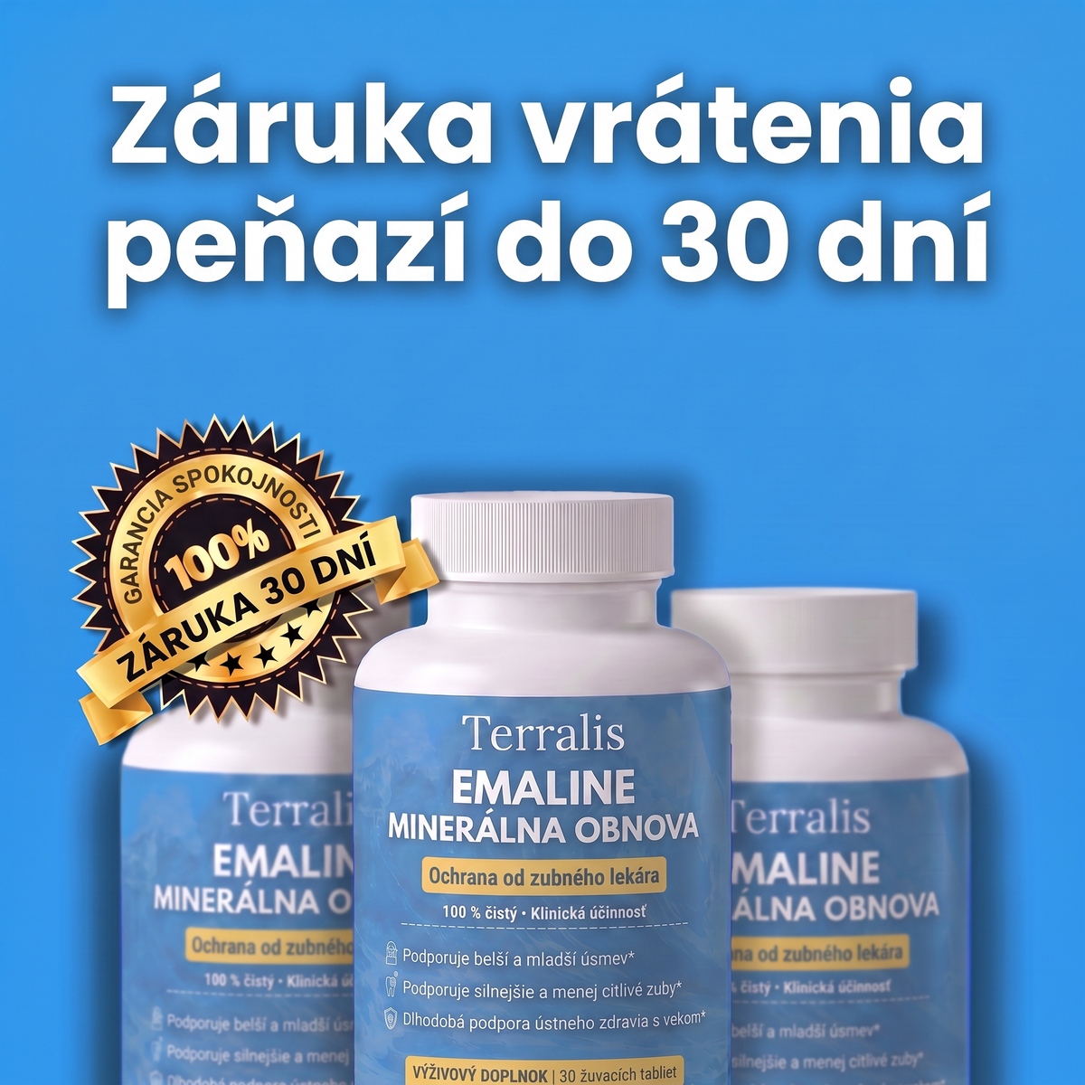 Záruka vrátenia peňazí do 30 dní Emaline