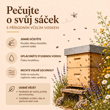 Pečujte o svůj chlebový sáček Waxora