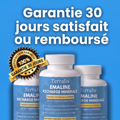 Garantie satisfait ou remboursé 30 jours Emaline