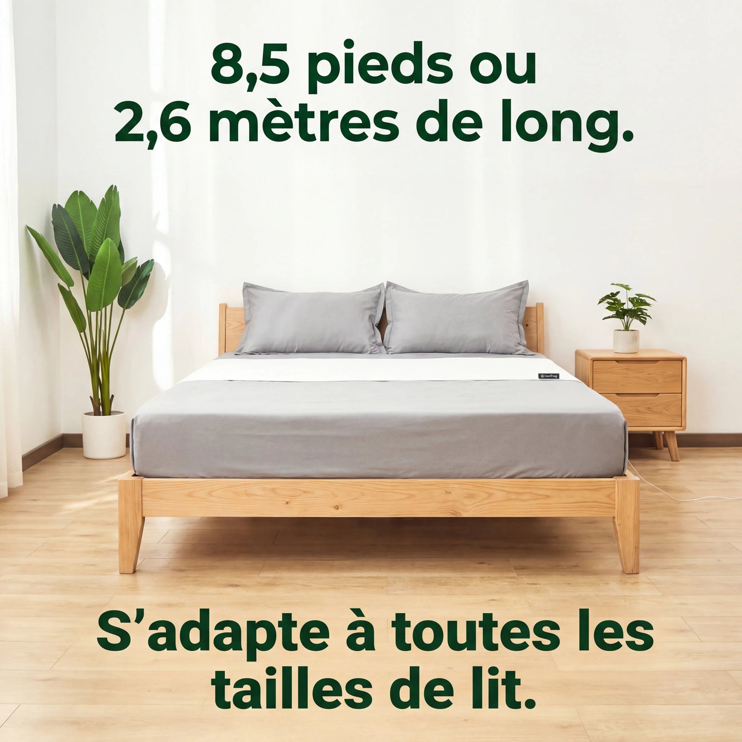 Zero-Volt™ Drap de mise à la terre