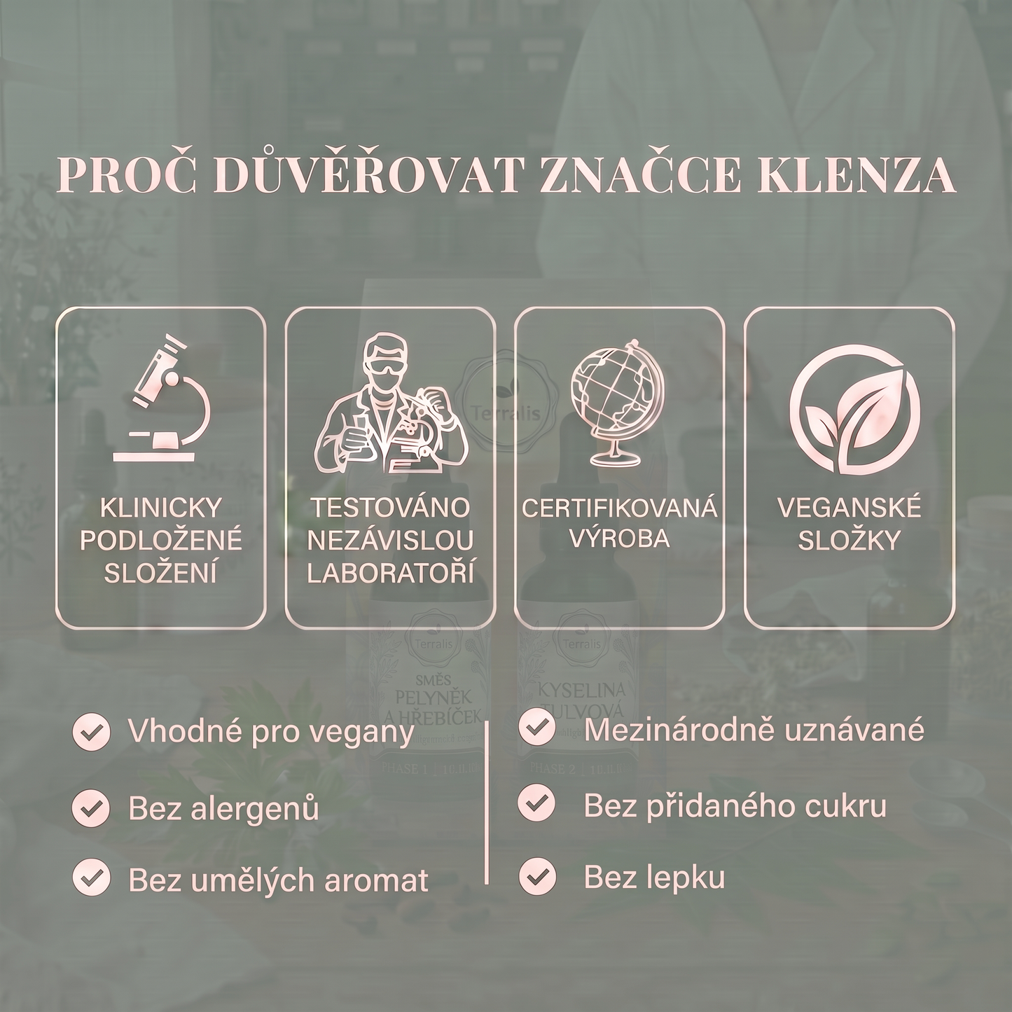 Klenza: dvoufázová sada na očistu střev