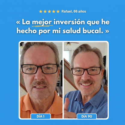 Testimonio antes y después de un usuario de Emaline