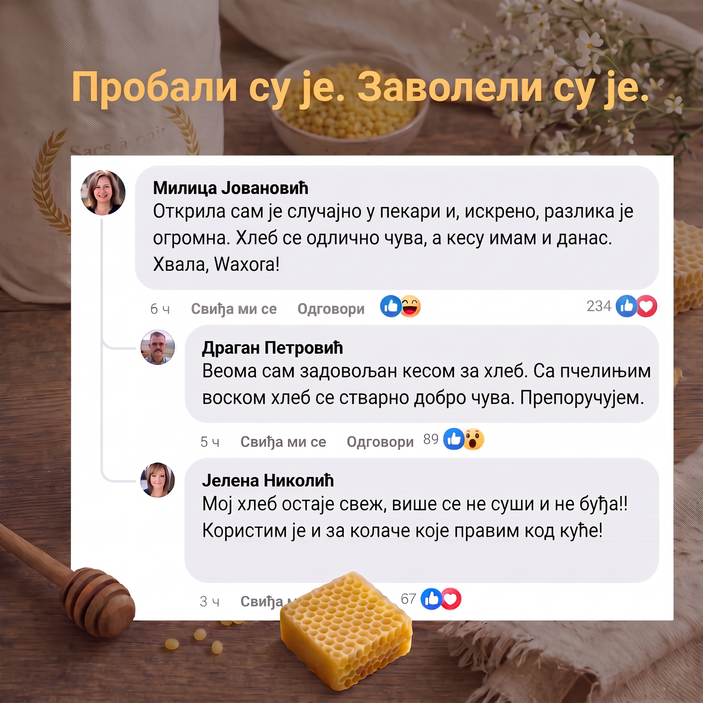 Утисци купаца Waxora