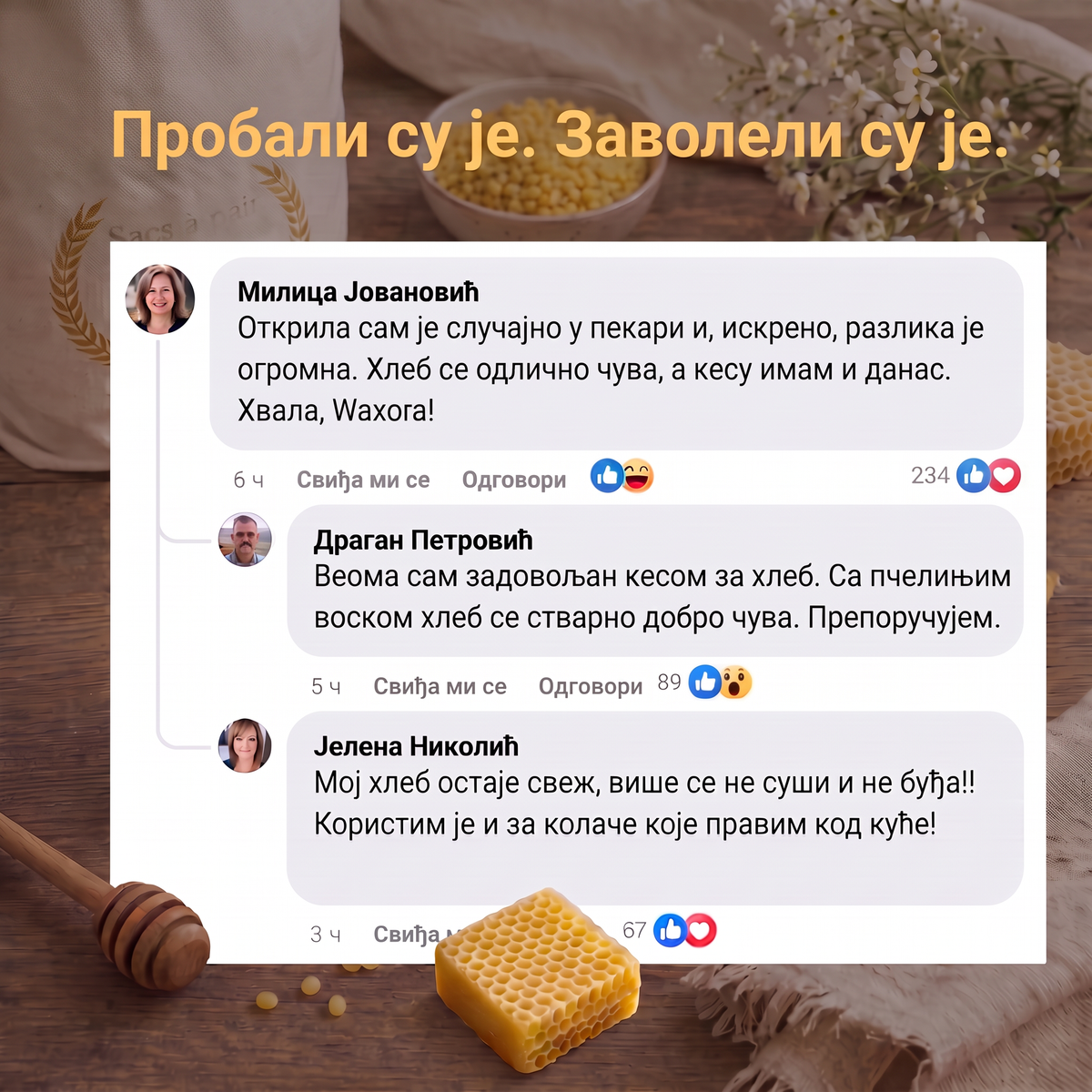 Утисци купаца Waxora