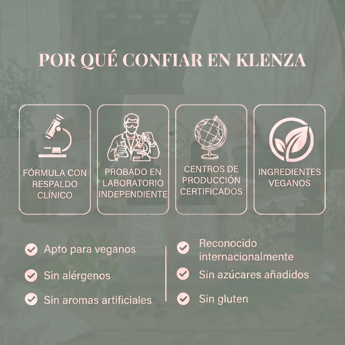 Kit Klenza de limpieza intestinal en 2 fases