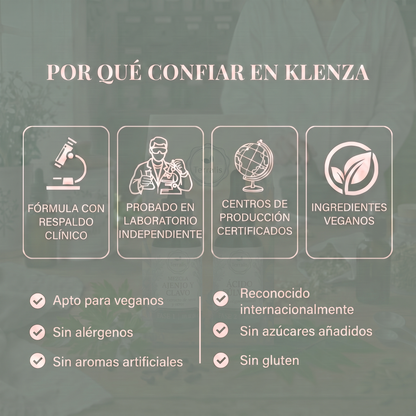 Kit Klenza de limpieza intestinal en 2 fases