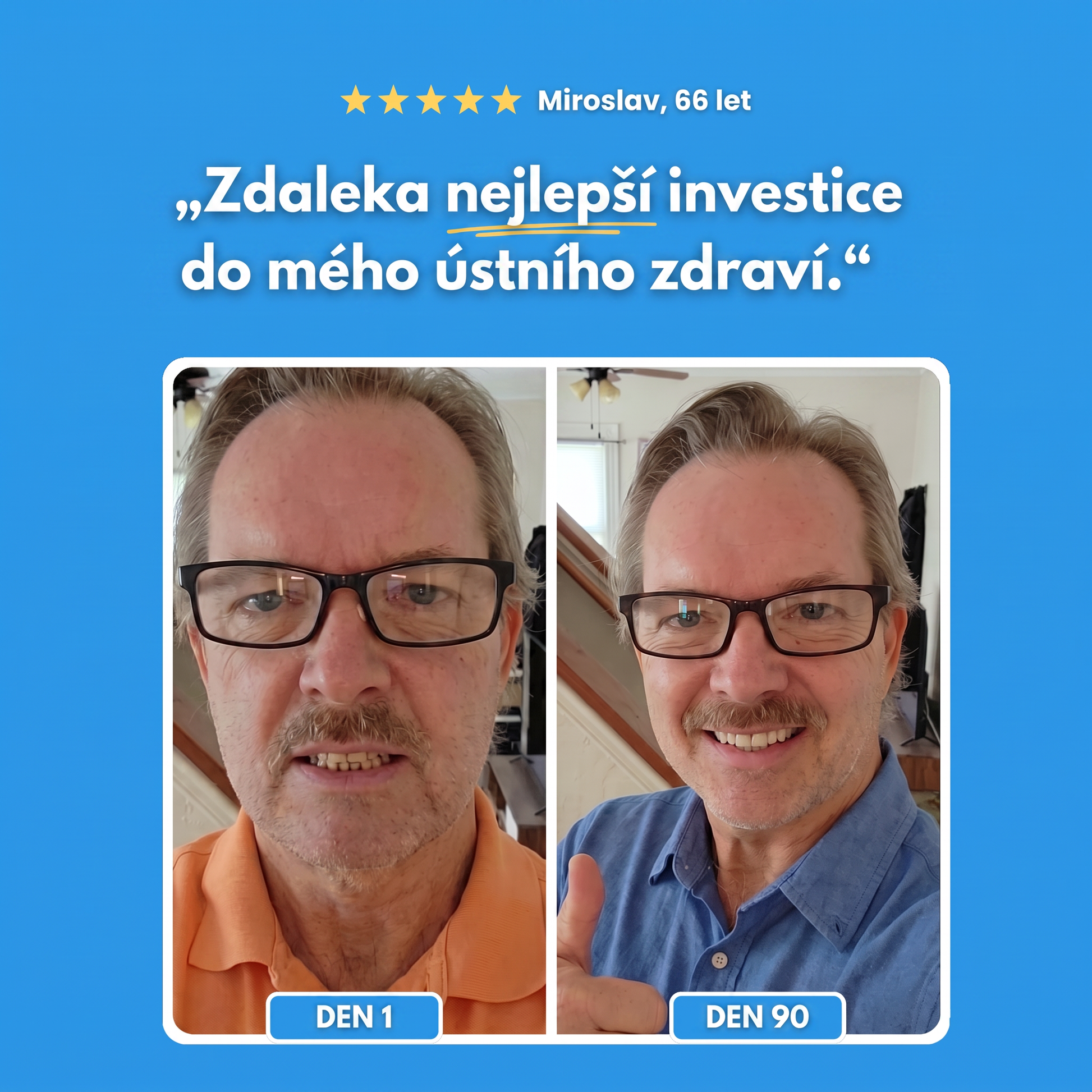 Recenze uživatele Emaline před a po