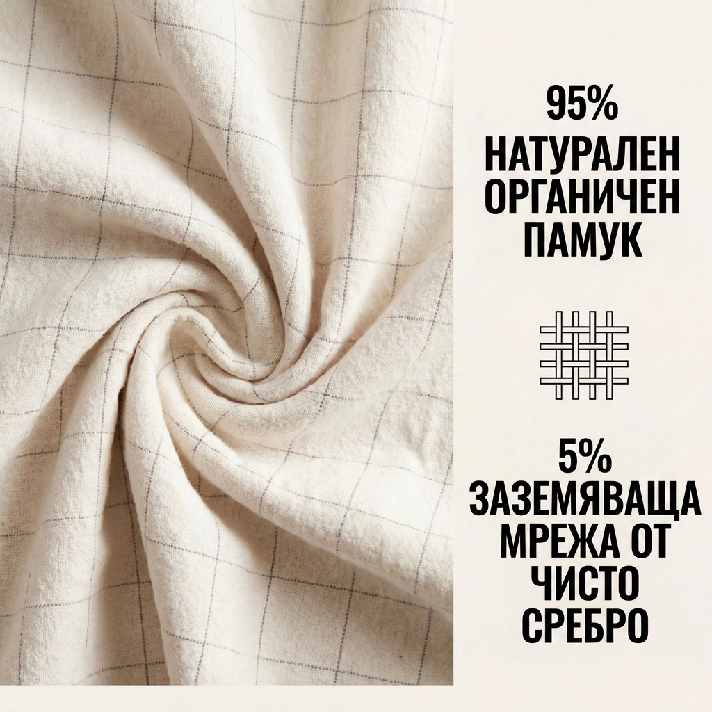 Zero-Volt™ Чаршаф за заземяване