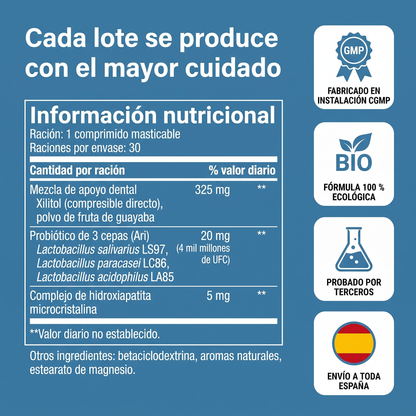 Valores nutricionales y sellos de calidad de Emaline